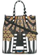 Givenchy Medium Egyptian Art Deco Printed Tote - Multicolour