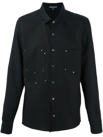 Ann Demeulemeester 'phyllis' Shirt, Men's, Size: Large, Black, Cotton