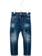 Dsquared2 Kids 'stretch Kenny Twist' Jeans, Boy's, Size: 12 Yrs, Blue