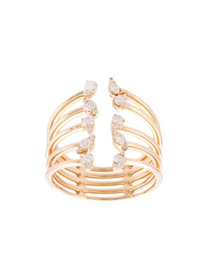 Dana Rebecca 14kt Yellow Gold Sophia Ryan Diamond Cocktail Ring -