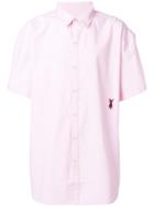 P.a.m. Short-sleeve Fitted Shirt - Pink & Purple