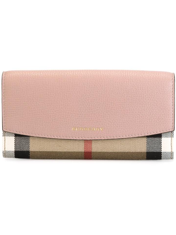 Burberry 'porter' Wallet - Nude & Neutrals