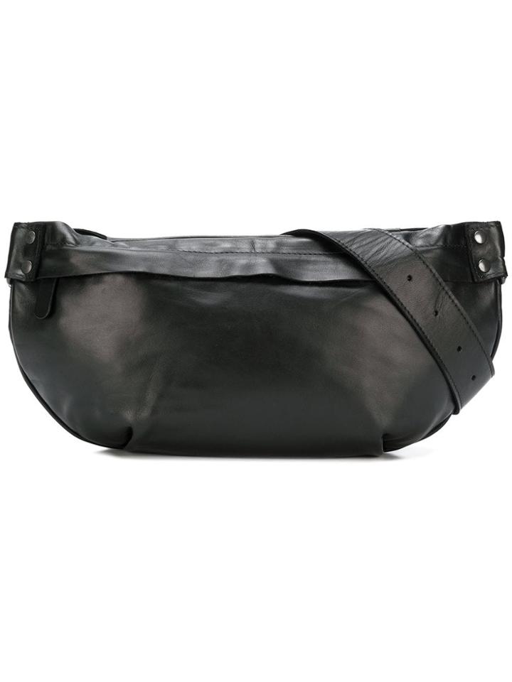 Yohji Yamamoto Shoulder Fastened Purse - Black