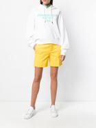 Dsquared2 Logo Patch Hooded Sweatshirt - White