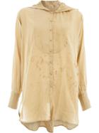 Uma Wang Uma Wang Uw1001 Uw200 Tan Cotton/silk - Nude & Neutrals