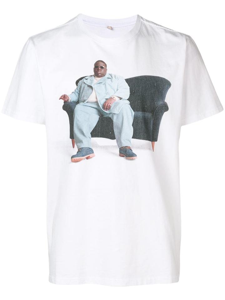 R13 Photographic Print T-shirt - White