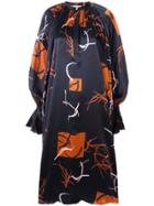 Roksanda All-over Print Dress - Blue