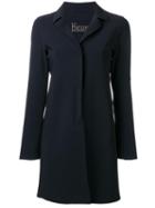 Herno Classic Coat, Women's, Size: 42, Black, Polyamide/spandex/elastane