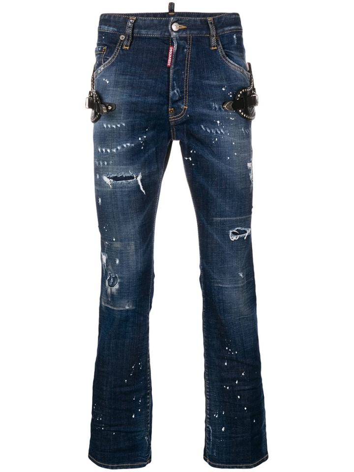 Dsquared2 Mid-rise Regular Jeans - Blue