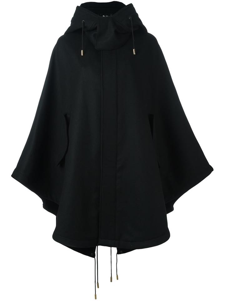The Reracs Hooded Cape Coat