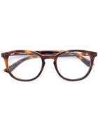 Mcq By Alexander Mcqueen Eyewear Round-frame Glasses - Brown