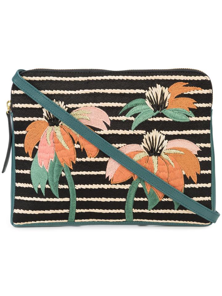 Lizzie Fortunato Jewels Floral Shoulder Bag - Black