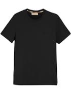 Burberry Cotton Jersey T-shirt - Black