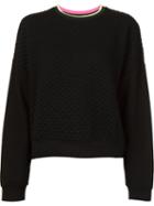 Monreal London Drop Shoulder Sweatshirt, Women's, Size: Small, Black, Polyamide/spandex/elastane/viscose