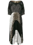 Antonio Marras Mixed-print Panelled Dress - Black