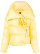 Bacon Cropped Padded Jacket - Yellow & Orange