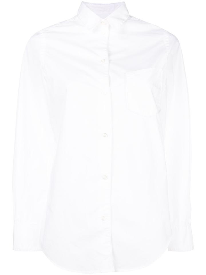 Officine Generale Long Sleeve Shirt - White