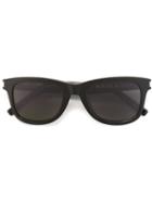Saint Laurent Eyewear - Rectangular Frame Sunglasses - Men - Acetate - One Size, Black, Acetate