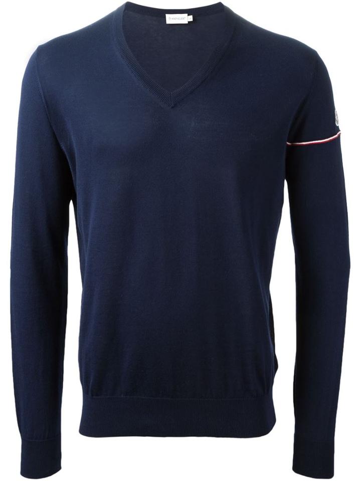 Moncler Striped Sleeve Jumper