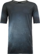 Avant Toi Faded Effect T-shirt, Men's, Size: Xl, Blue, Cotton