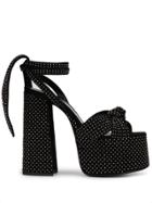 Saint Laurent Stud-embellished Paige Sandals - Black