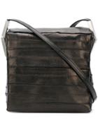 Rick Owens Textured Shoulder Bag - Black
