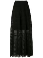 Cecilia Prado Long Gina Skirt - Black