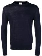 Ballantyne Lightweight Crew Neck Sweater - Blue