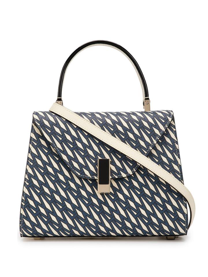 Valextra Medium Iside Tote Bag - Blue
