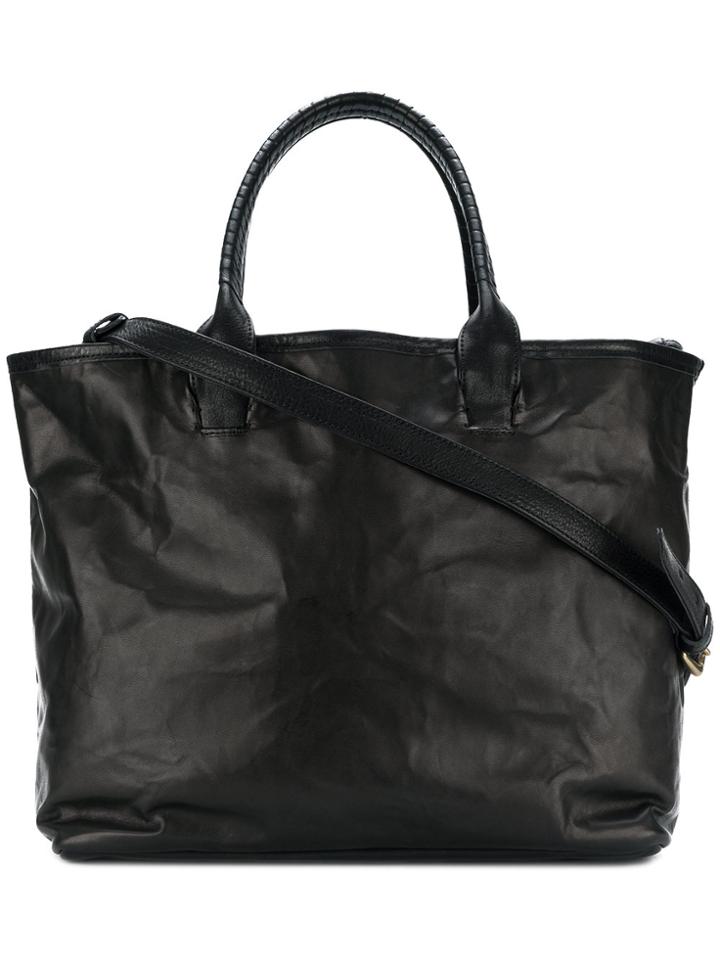 Cornelian Taurus By Daisuke Iwanaga Cut Off Tote - Black