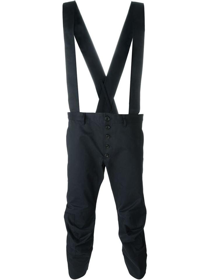 Comme Des Garçons Shirt Boy Cropped Dungarees