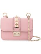 Valentino Valentino Garavani Glam Lock Shoulder Bag - Pink & Purple