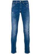 Dondup - George Jeans - Men - Cotton/elastodiene/spandex/elastane - 33, Blue, Cotton/elastodiene/spandex/elastane