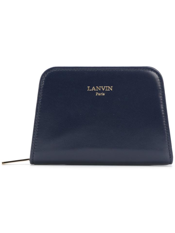 Lanvin Small Zip Wallet - Blue