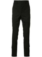 Maison Margiela Ripstop Trousers, Men's, Size: 50, Black, Virgin Wool/polyimide/other Fibers