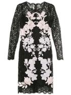 Dolce & Gabbana Floral Lace Dress - Black