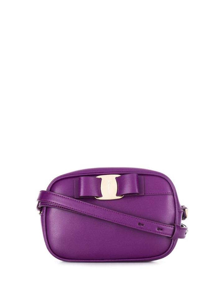 Salvatore Ferragamo Gancini Handbag - Purple