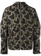 Ps By Paul Smith Heart Print Hooded Jacket
