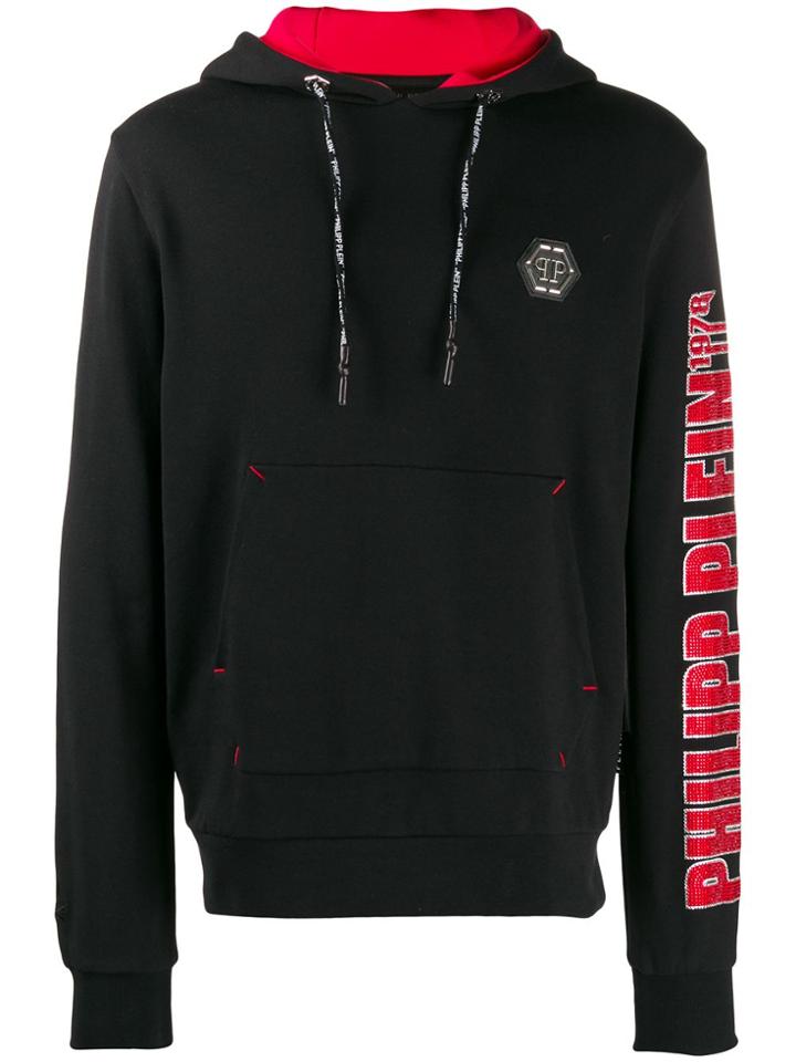 Philipp Plein Rock Pp Hoodie - Black