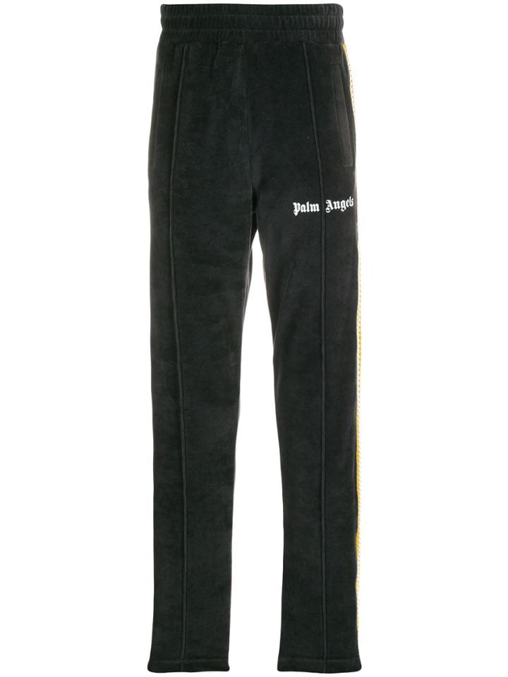 Palm Angels Side Panel Track Trousers - Black