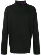 Gcds Roll Neck Sweatshirt - Black