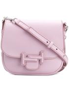 Tod's Double T Shoulder Bag - Pink & Purple