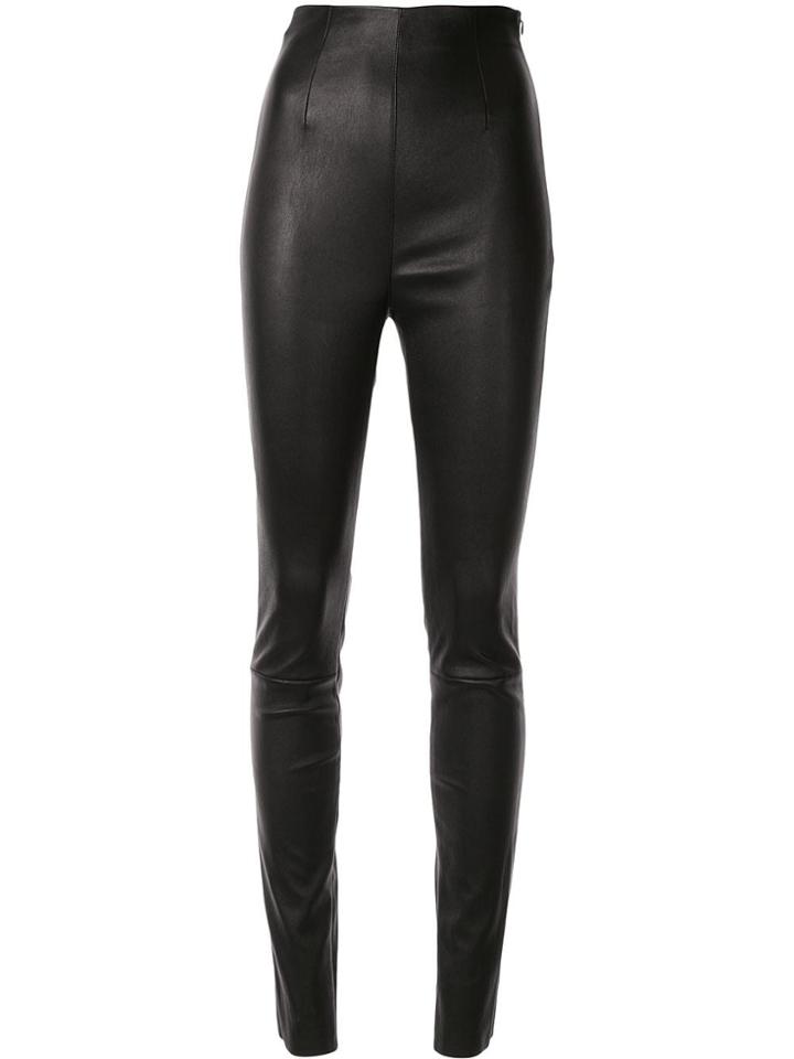 Drome High Rise Skinny Trousers - Black