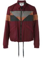 Andrea Pompilio Eva Bomber Jacket, Men's, Size: 46, Red, Polyester/polyamide