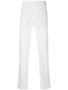 Ermenegildo Zegna Tailored Fitted Trousers - White