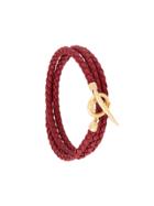 Shaun Leane Quill Wrap Bracelet - Red
