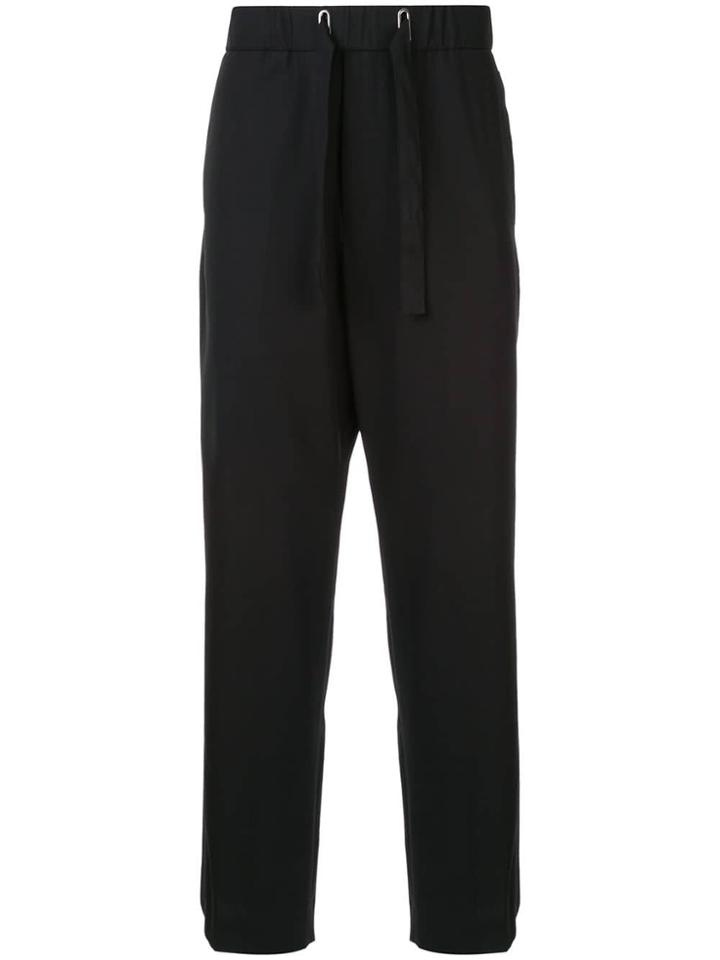 Wooyoungmi High Waist Trousers - Black