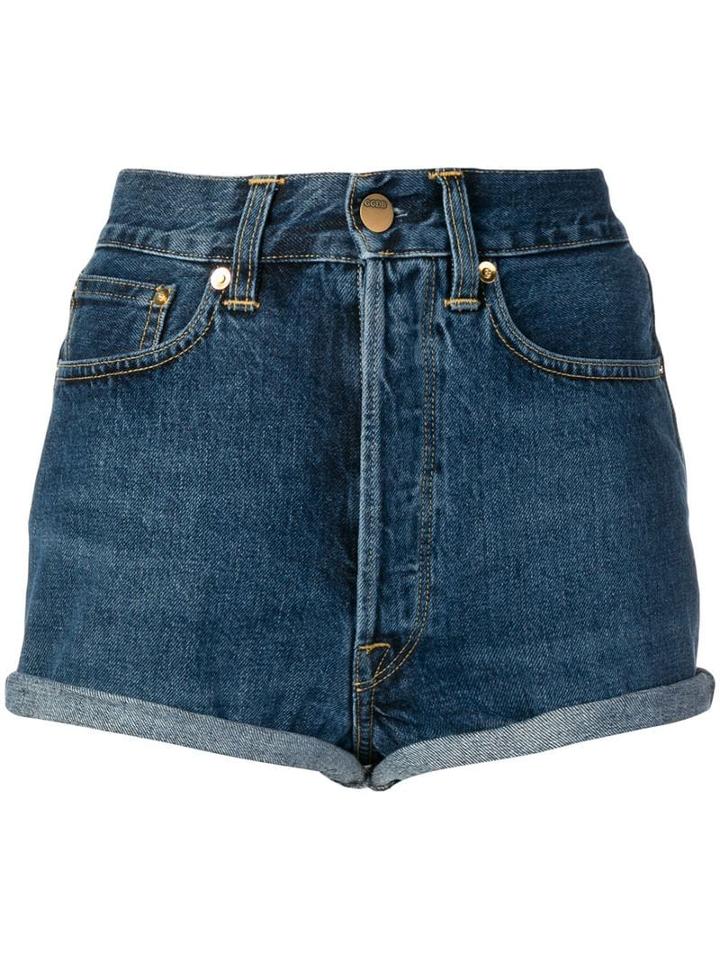 Golden Goose Denim Shorts - Blue