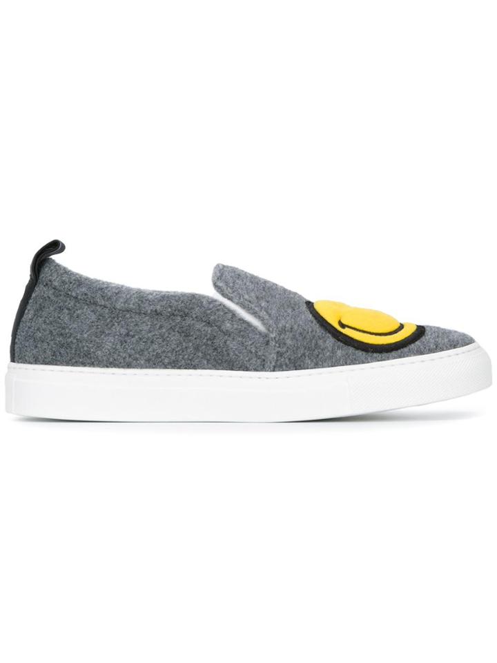 Joshua Sanders 'smiley' Sneakers - Grey