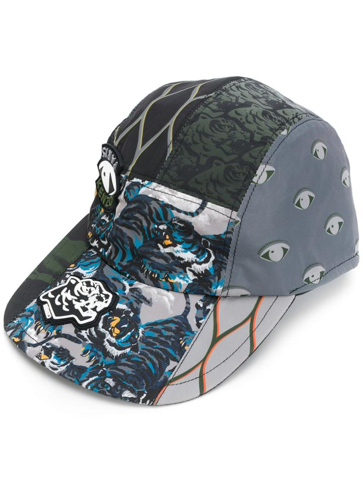 Kenzo Printed Baseball Cap - Multicolour
